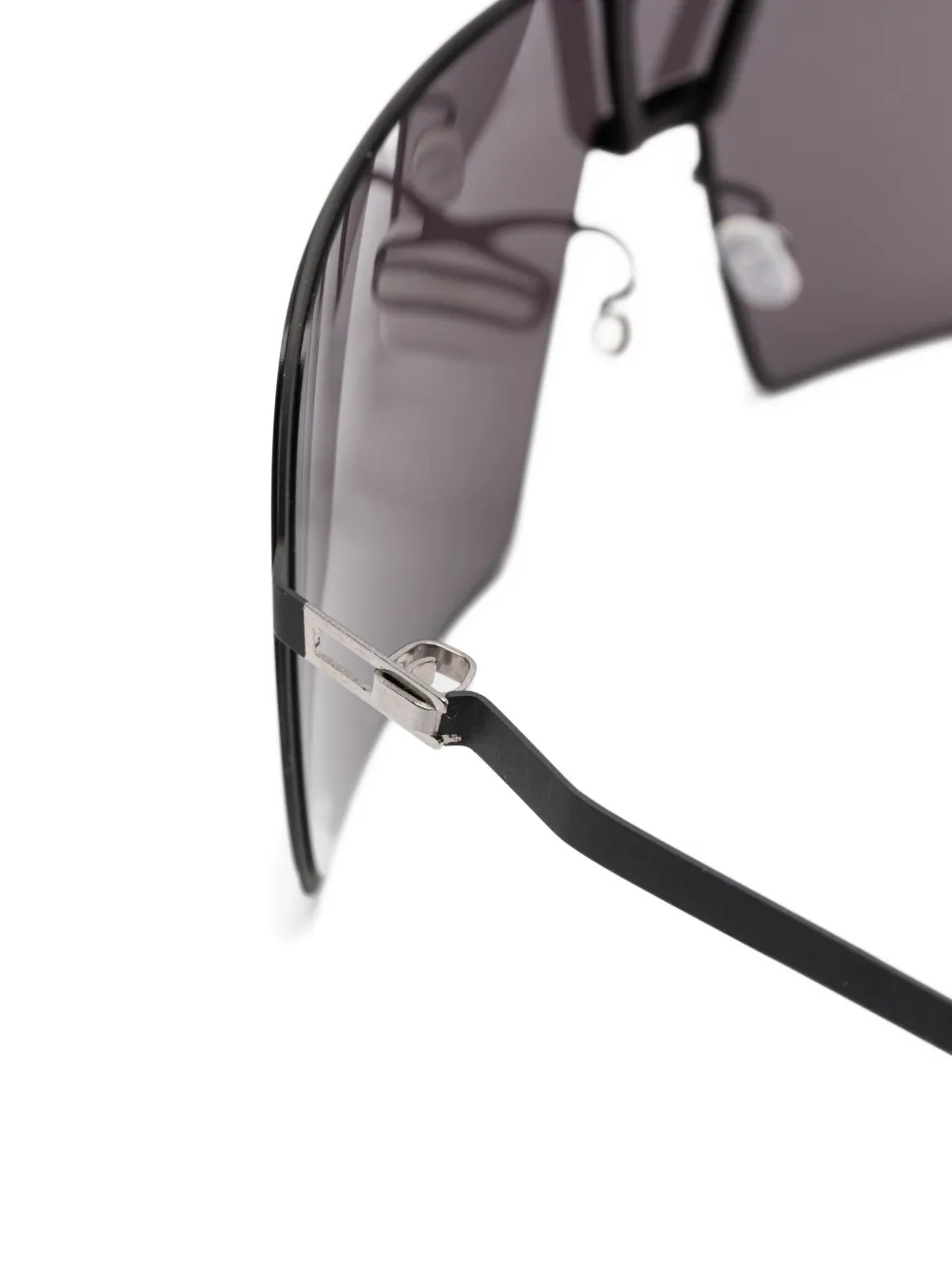 Mykita x Rimowa zonnebril met schild montuur Zwart