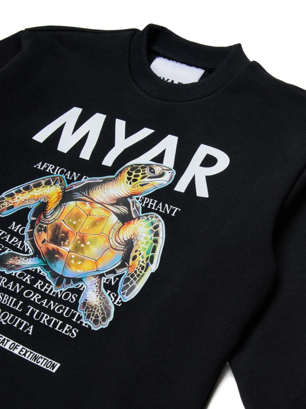 Myar Cotton-blend Sweatshirt In Black
