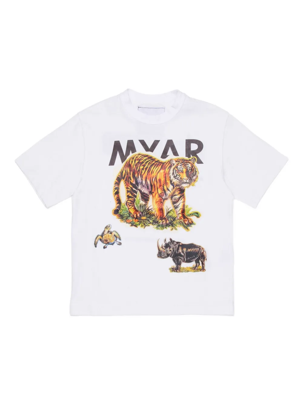 Myar tiger-animal print T-shirt | White | Image 1