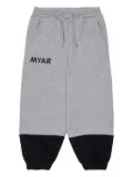 Myar logo-print track pants - Grey