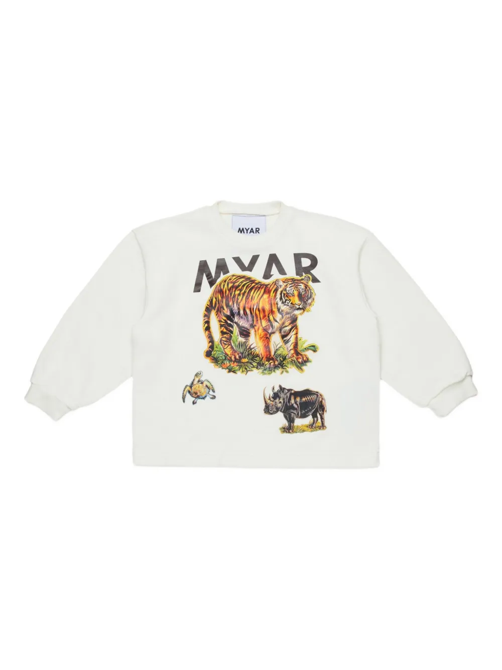 Myar graphic-print sweatshirt | White | Image 1