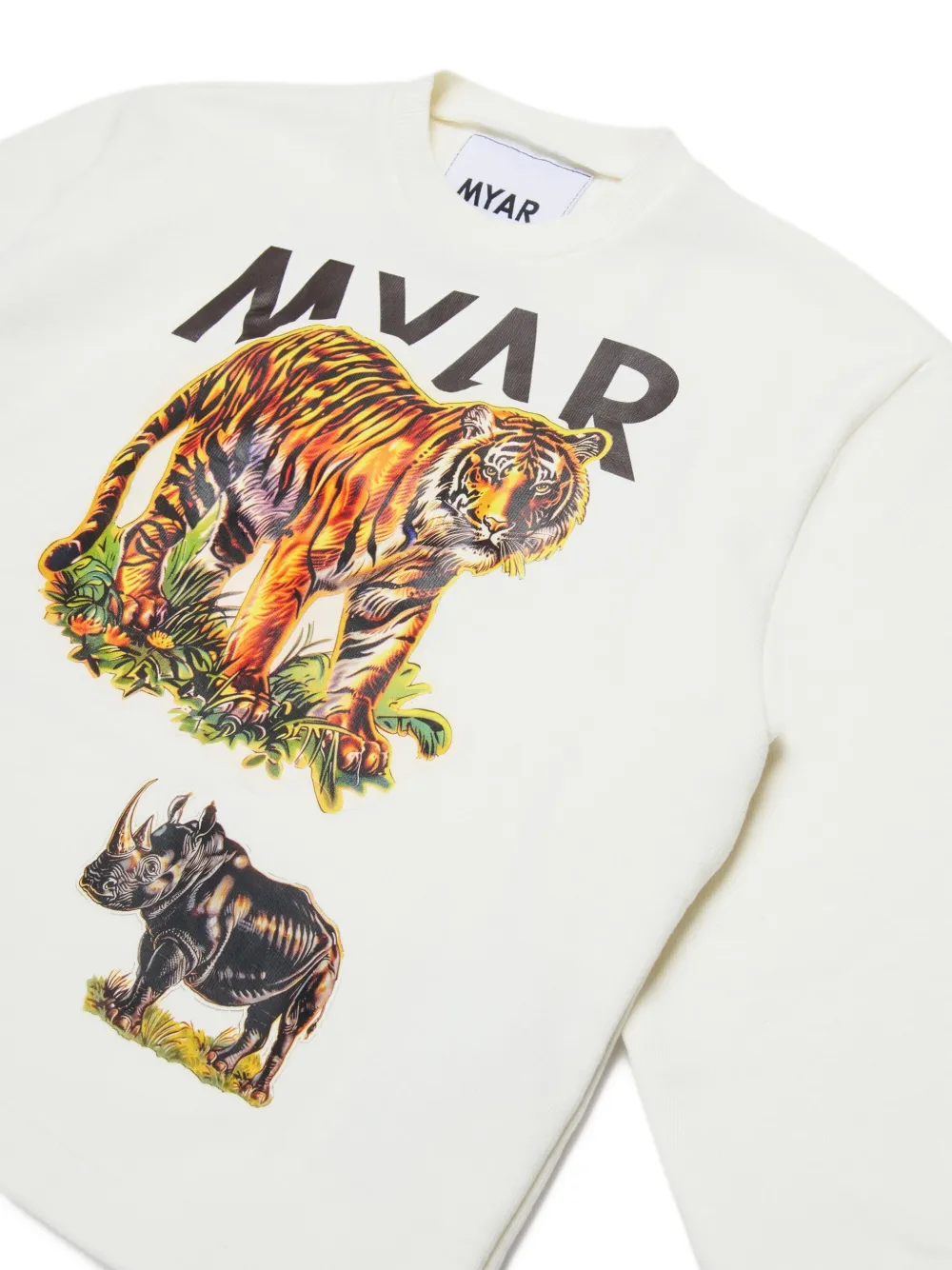 Myar Graphic-print Sweatshirt In White