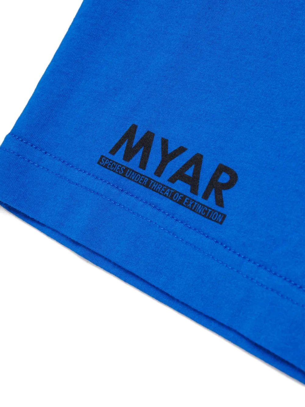 Myar Animal-applique T-shirt In Blue