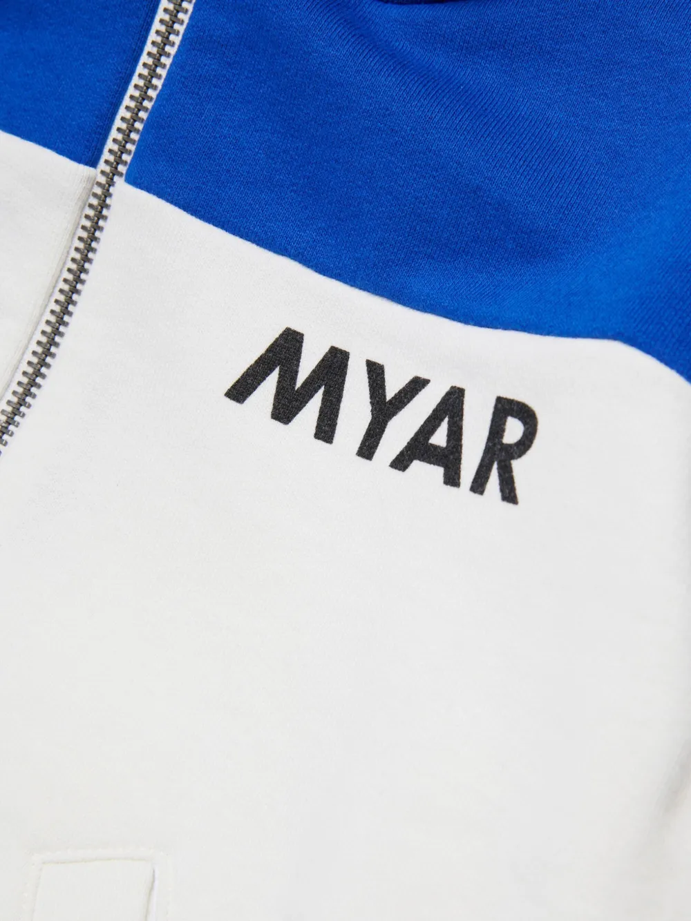 Myar Logo-print Zip-up Hoodie In White