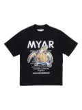 Myar turtle graphic-print T-shirt - Black