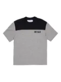 Myar two-tone cotton T-shirt - Grey