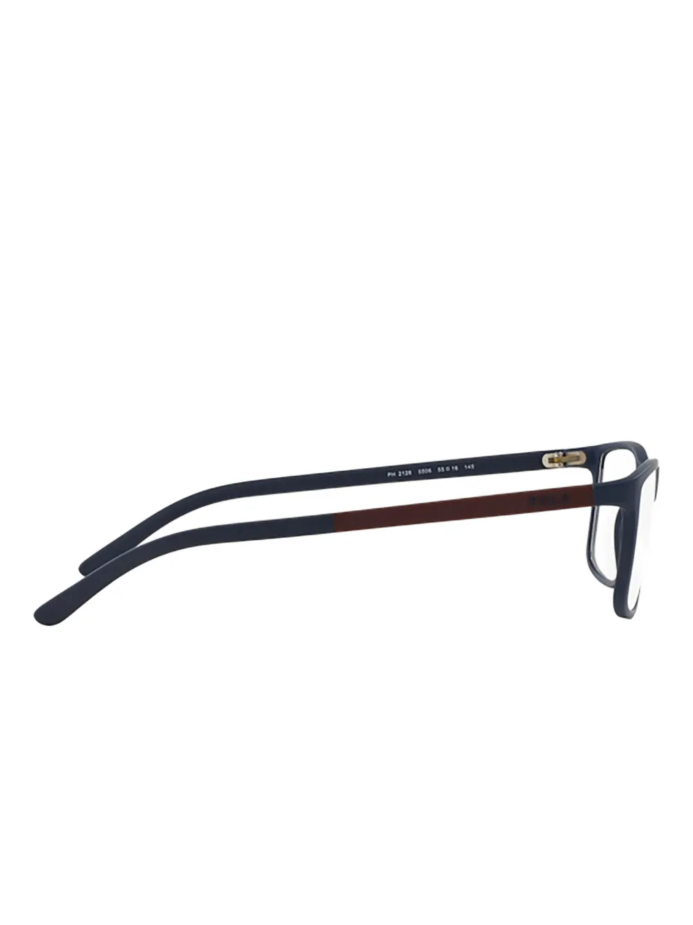POLO RALPH LAUREN EYEWEAR Bril met rechthoekig montuur Blauw