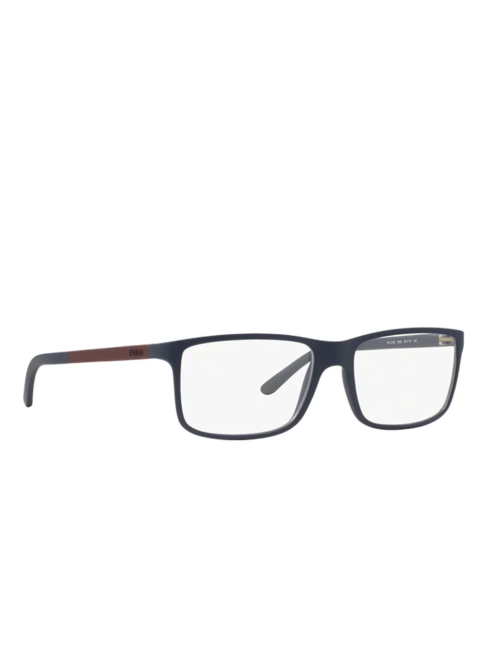POLO RALPH LAUREN EYEWEAR Bril met rechthoekig montuur Blauw