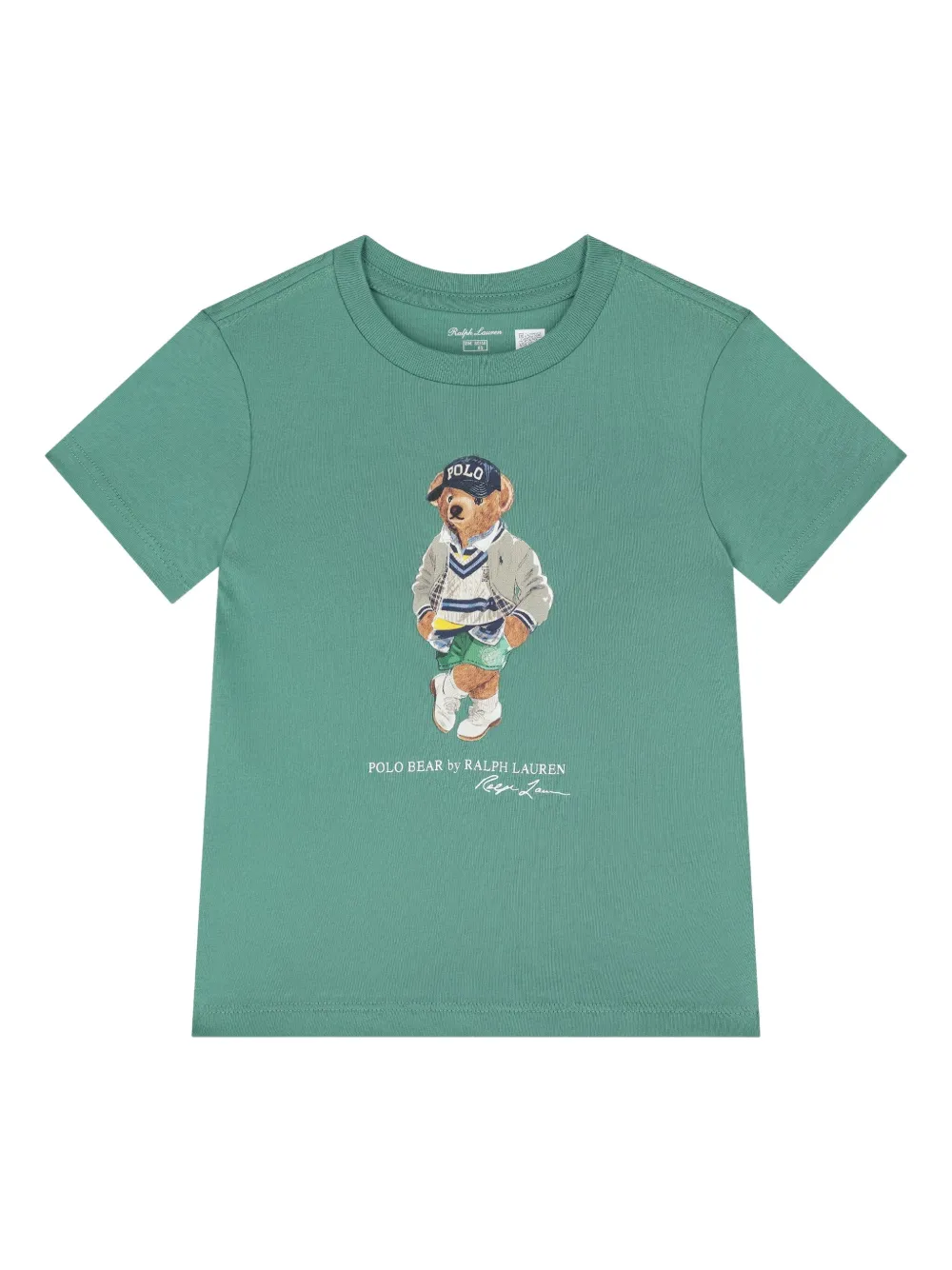 POLO RALPH LAUREN KIDS Polo Bear T-shirt Groen