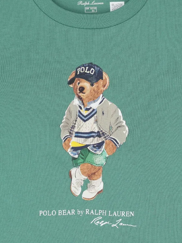 Polo Ralph Lauren ポロベア　ラガーシャツ キッズXL グリーン Polo Ralph Lauren ポロベア ラガーシャツ キッズXL グリーン Polo