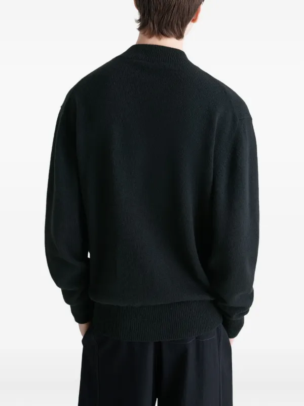 【送料&関税込】Lemaire seamless Turtle Sweater Khaki Long Sleeve Turtleneck by LEMAIRE on Sale