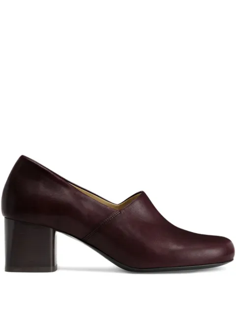 LEMAIRE 55mm Anatomic block-heel pumps