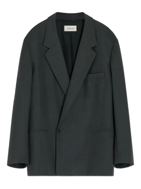 LEMAIRE double-breasted Blazer | Grey | FARFETCH