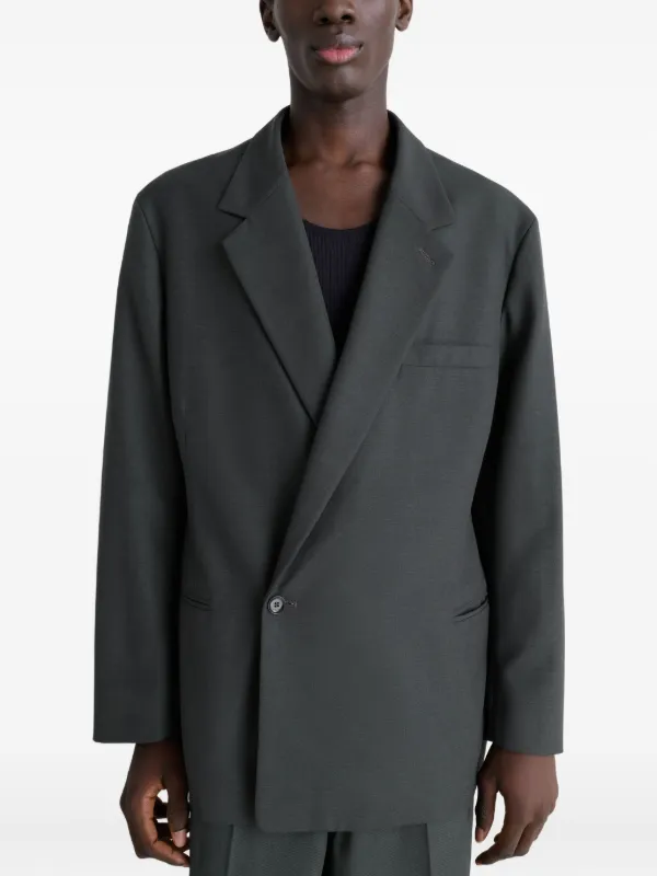 LEMAIRE double-breasted Blazer | Grey | FARFETCH