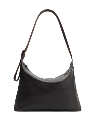 LEMAIRE Folio Elongated zip-fastening Shoulder Bag | Brown