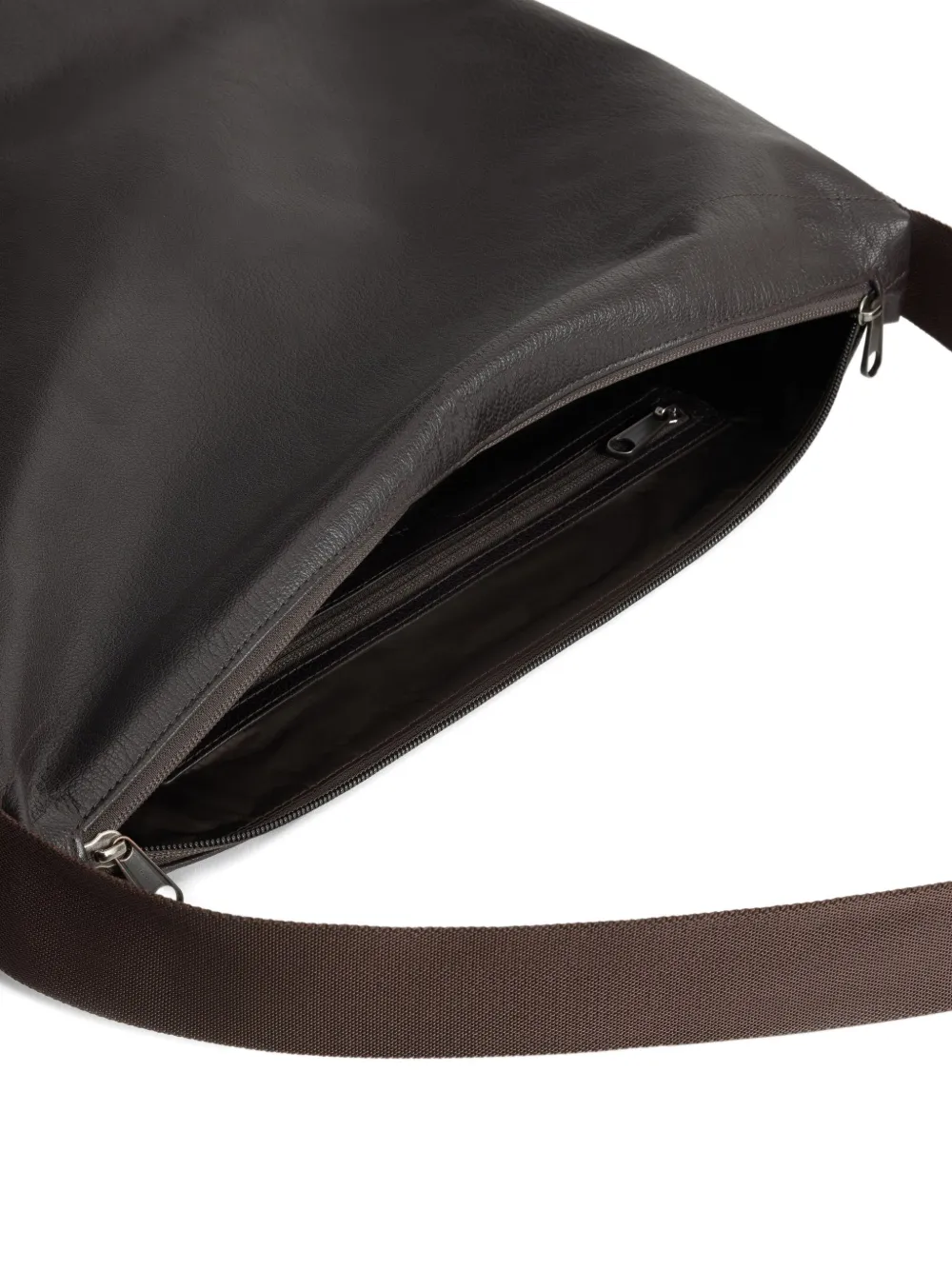 LEMAIRE Folio schoudertas met rits Bruin