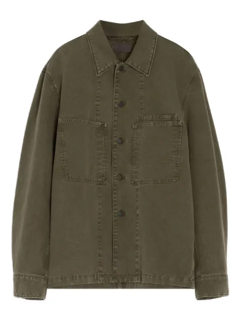 LEMAIRE patch-pocket denim overshirt