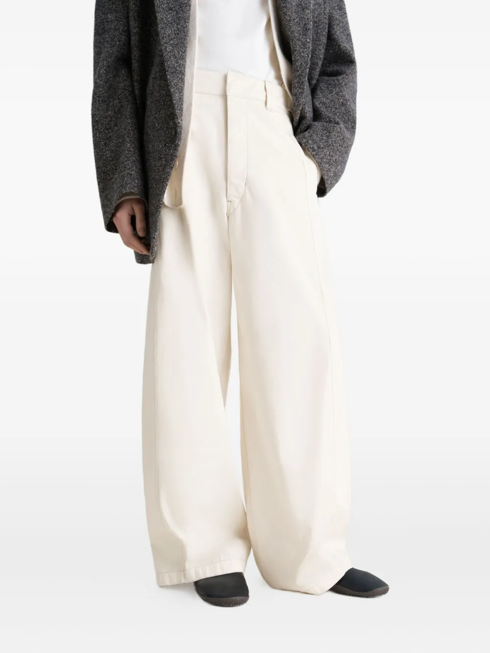 LEMAIRE x Vibram Glove slip-on sneakers Zwart