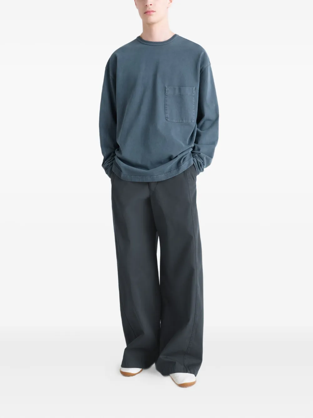 LEMAIRE long-sleeve pocket T-shirt | T-Shirts | Image 2