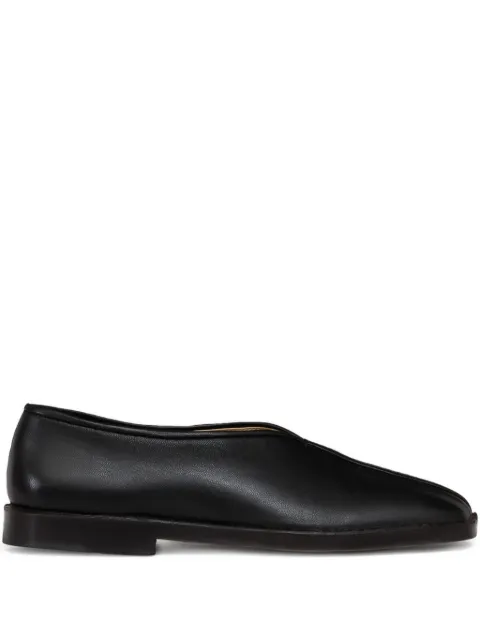 LEMAIRE mocasines con puntera cuadrada