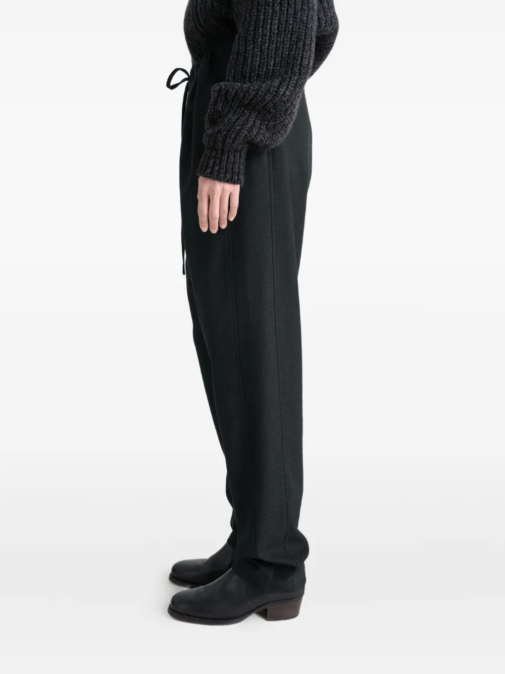 LEMAIRE Broek met trekkoordtaille Grijs