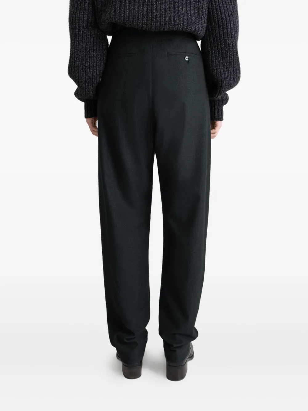 LEMAIRE Broek met trekkoordtaille Grijs