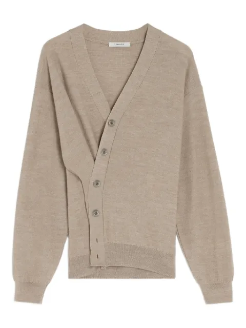 LEMAIRE twisted button cardigan