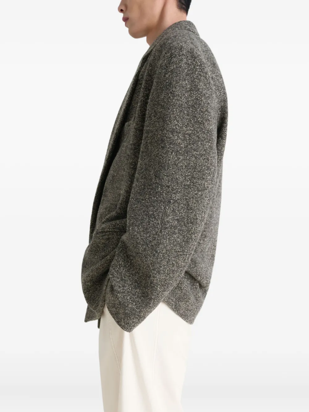 LEMAIRE Jas met dubbele rij knopen Grijs