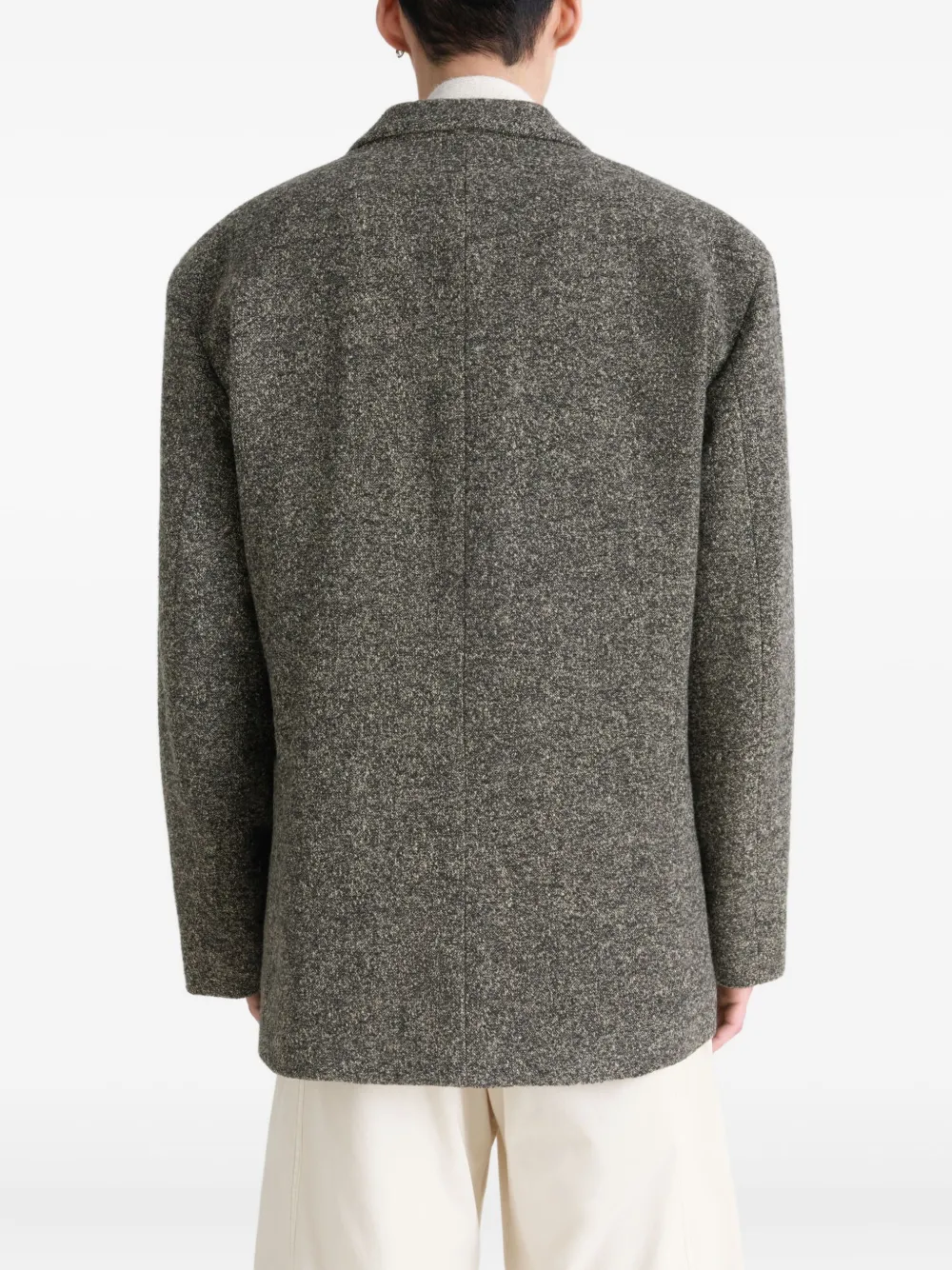 LEMAIRE Jas met dubbele rij knopen Grijs