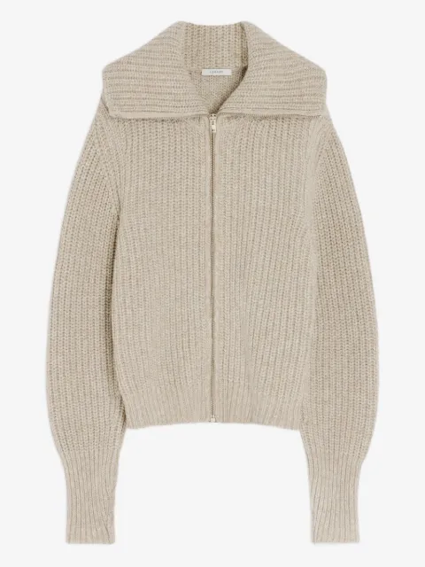 LEMAIRE ribbed zip-fastening cardigan