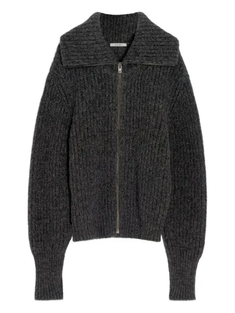 LEMAIRE ribbed zip-up cardigan