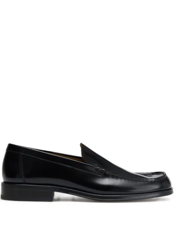 LEMAIRE レザーローファー | ブラック | FARFETCH JP
