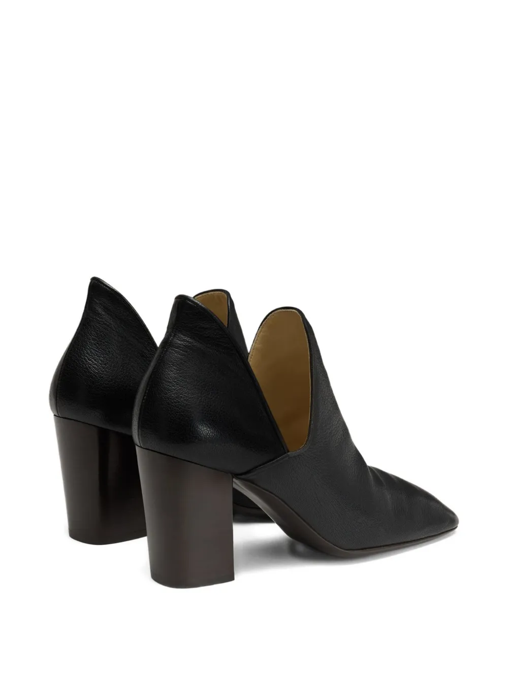 LEMAIRE Pumps met vierkante neus Zwart