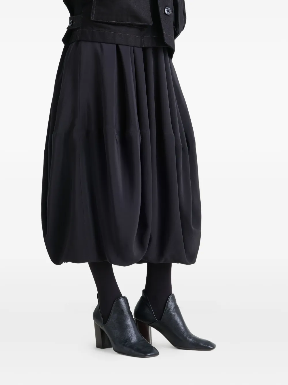 LEMAIRE Pumps met vierkante neus Zwart