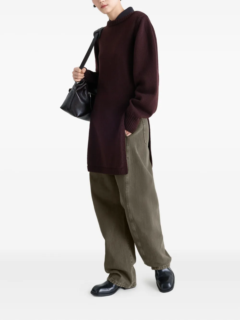 LEMAIRE twisted belted trousers | Regular & Straight-Leg Jeans | Image 2