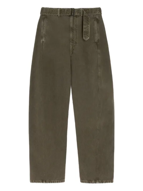 LEMAIRE twisted belted trousers