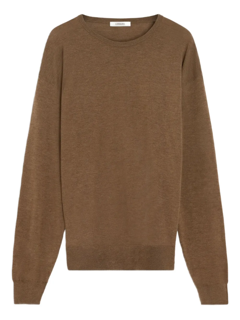 LEMAIRE pull à col rond | marron | Image 1