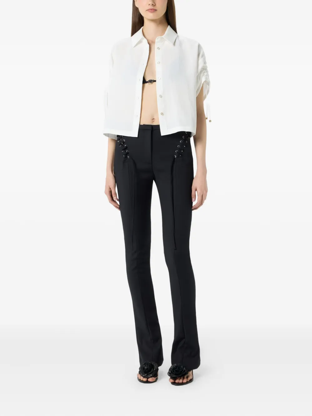 Blumarine cropped button-up shirt | Shirts | Image 2