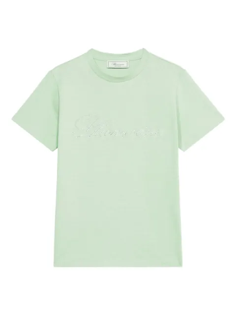 Blumarine crystal-embellished T-shirt