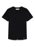 Blumarine lace-trim T-shirt - Black