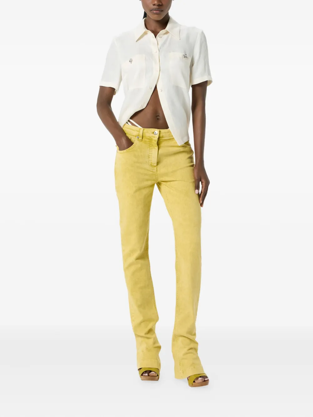 Blumarine short-sleeve button-up shirt | Shirts | Image 2