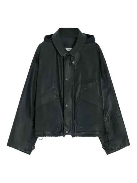 LEMAIRE concealed-hood rain jacket