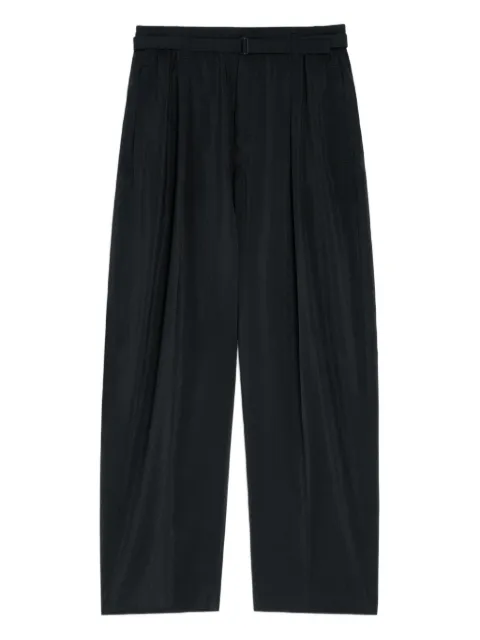 LEMAIRE pleated belted trousers