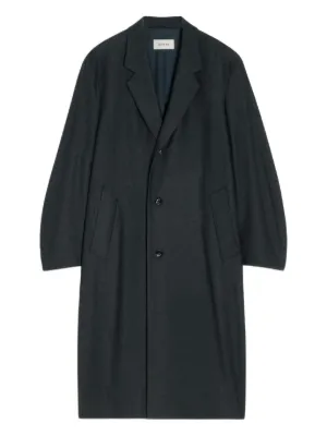 Courrèges レザー シングルコート | ブラック | FARFETCH JP