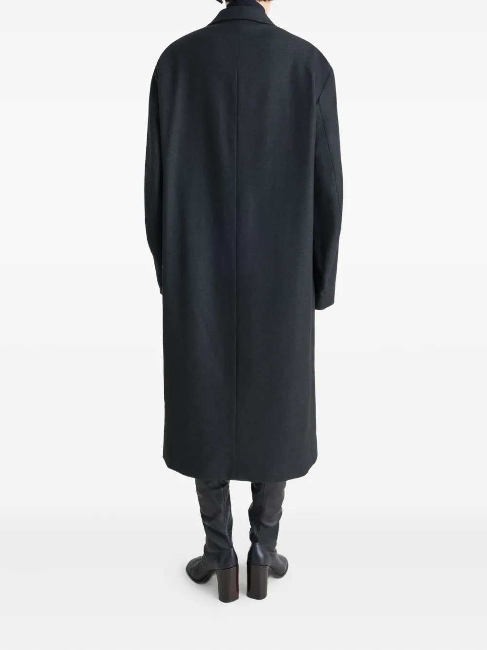 LEMAIRE Jas met enkele rij knopen Zwart