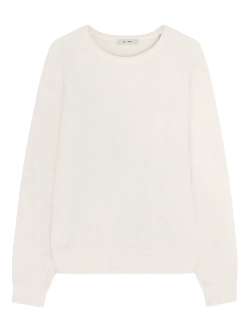 LEMAIRE Sweater met raglan mouwen Wit