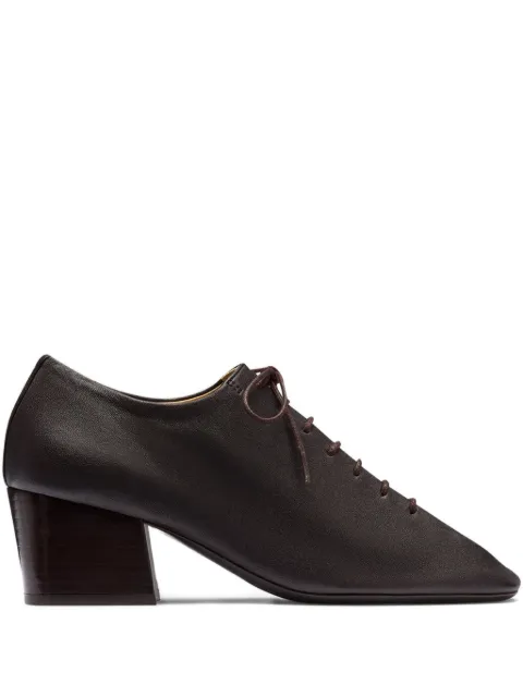 LEMAIRE Souris leather lace-up derby shoes