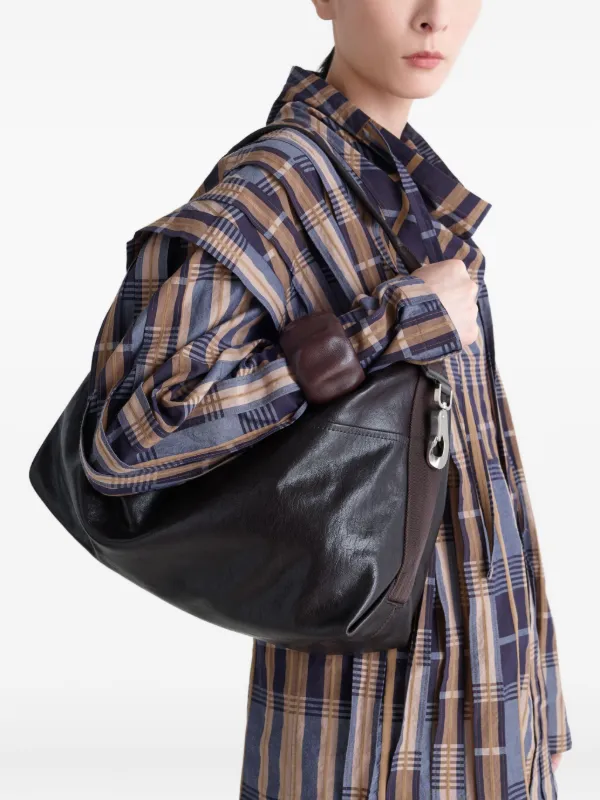 LEMAIRE Berlingot ショルダーバッグ | ブラウン | FARFETCH JP