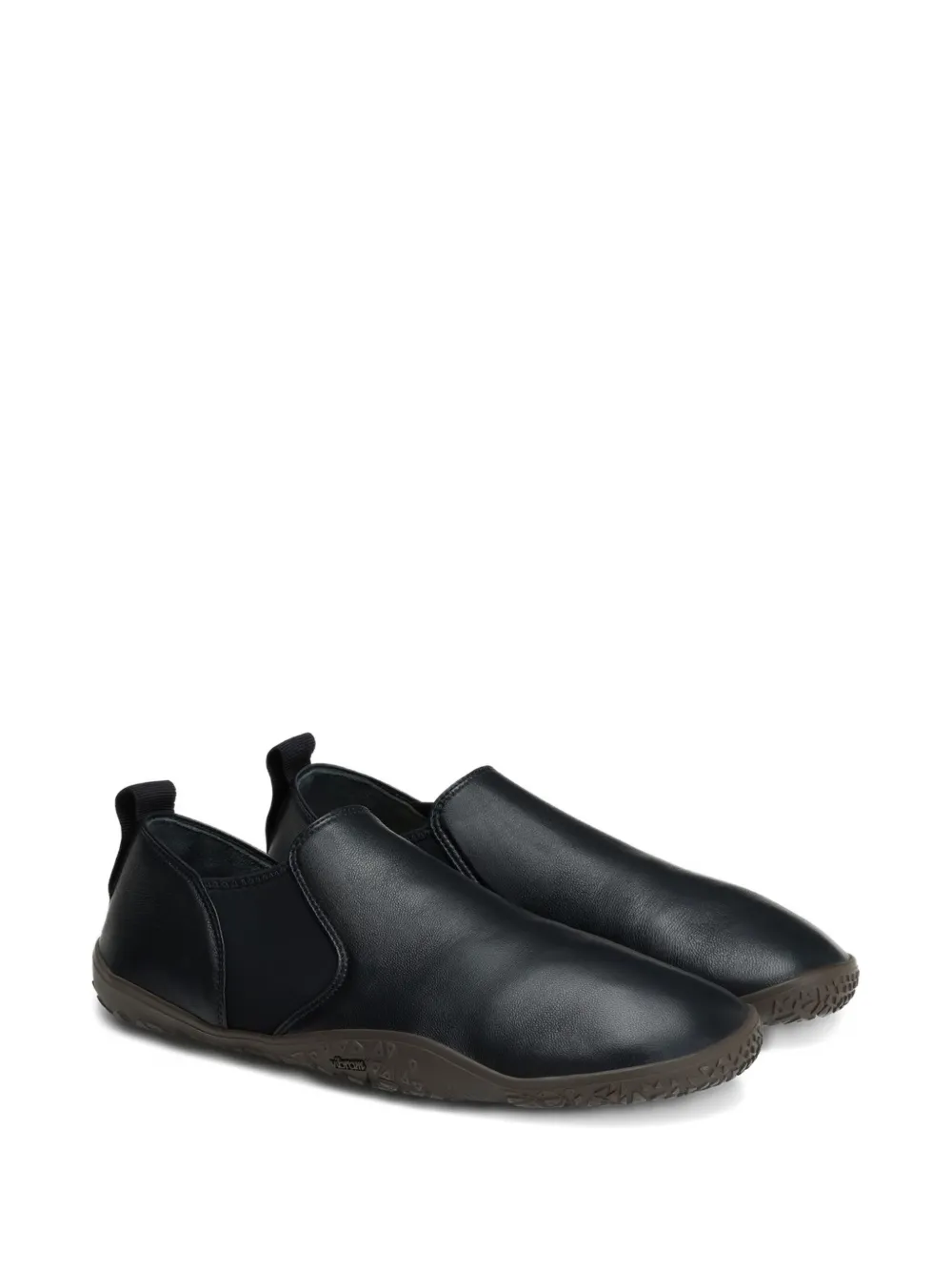 LEMAIRE Leren slippers Zwart