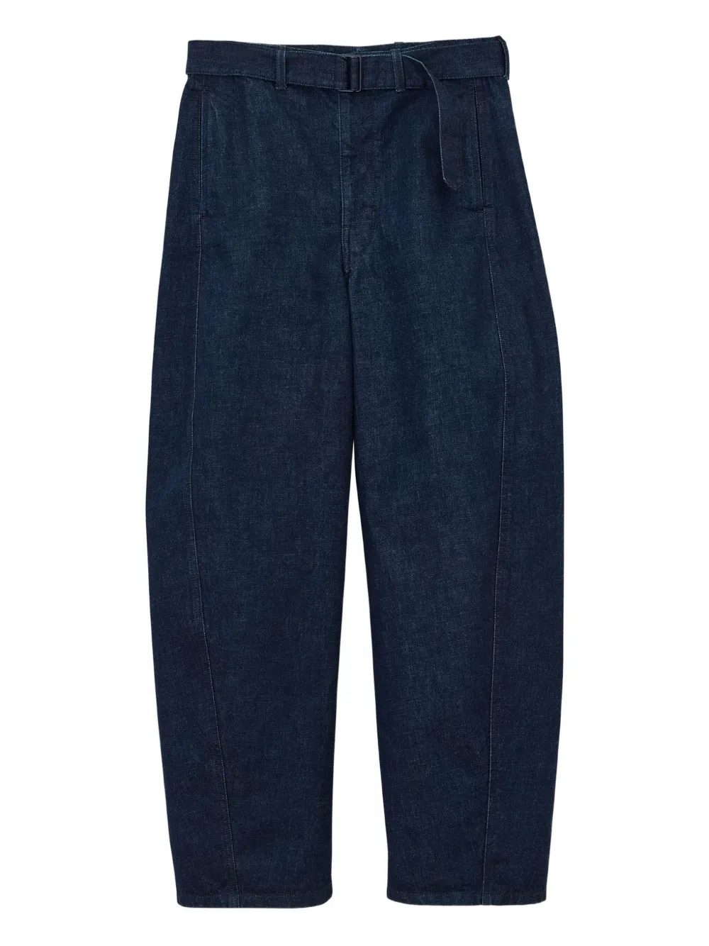 LEMAIRE Denim broek met ceintuur Blauw